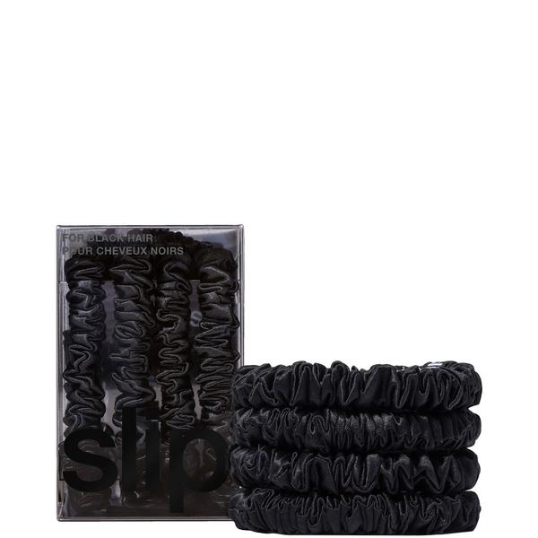 Slip Black Slip Pure Silk Skinny Scrunchies (Various Colours) Hair Care