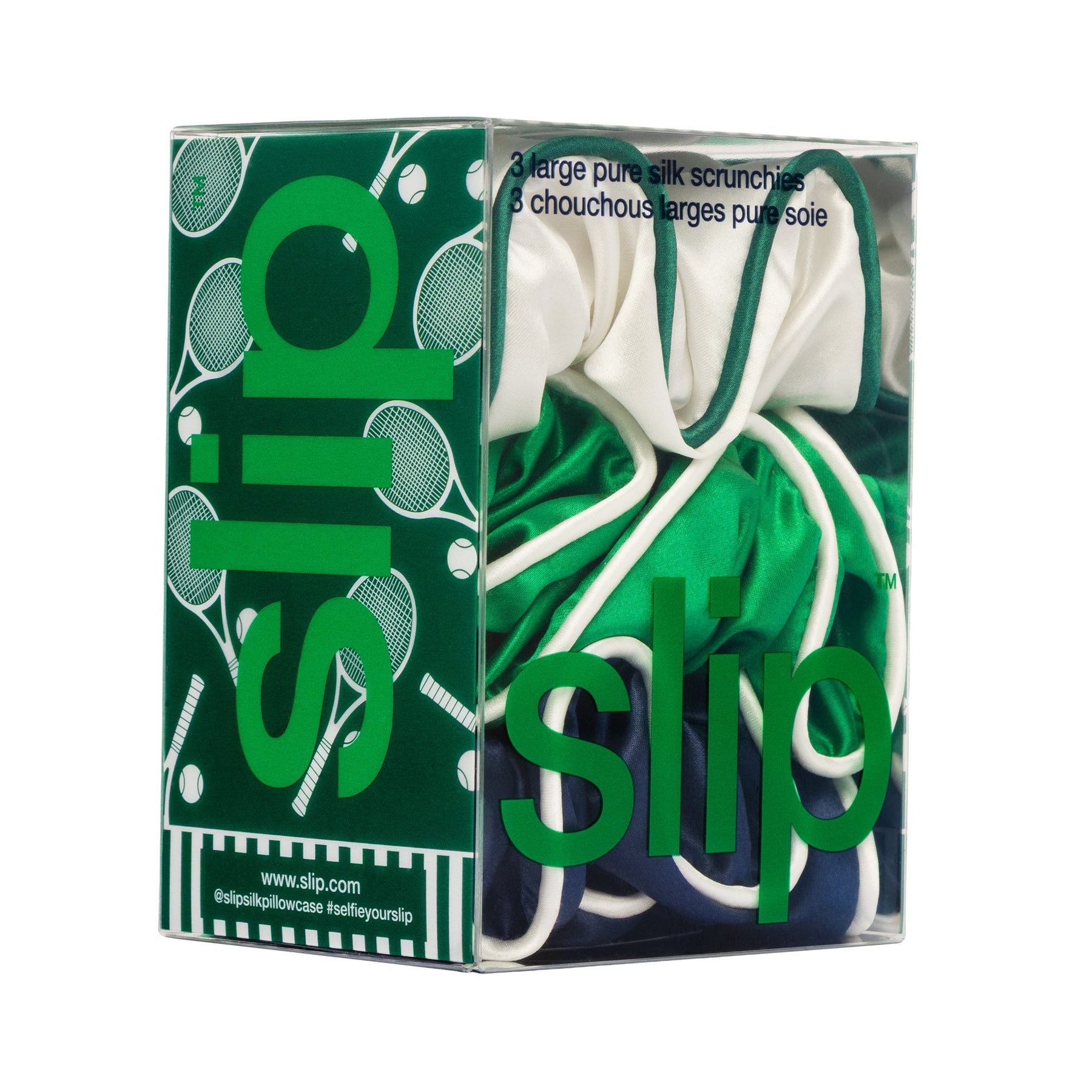 Slip Slip Pure Silk Large Scrunchies - Game Day Hair Care [Health and Beauty]