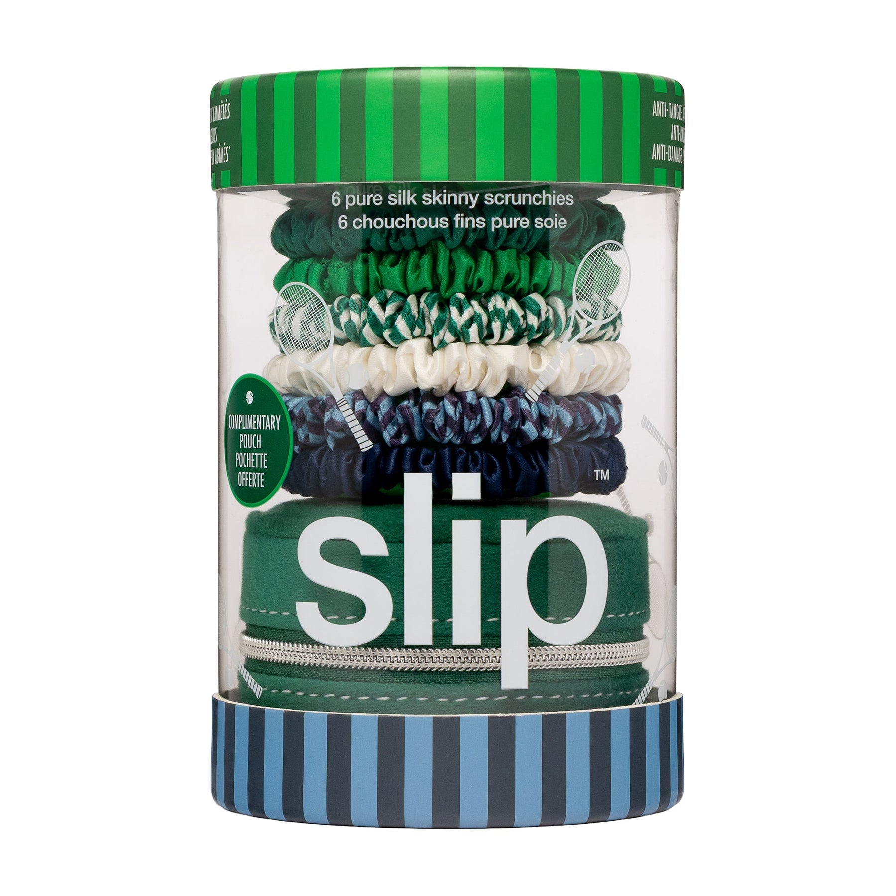 Slip Slip Pure Silk Skinny Scrunchies - Hair On Point  Hair Care [Health and Beauty]
