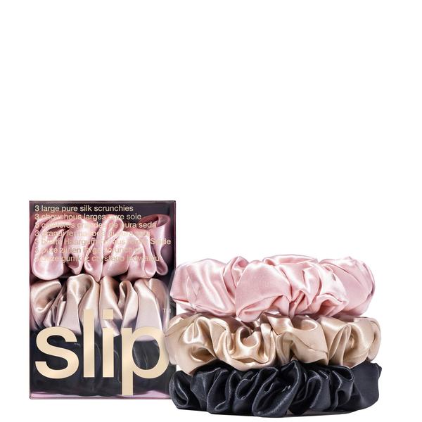 Slip Multi (Pack of 3) Slip Silk Large Scrunchies (Various Colours) Hair Care