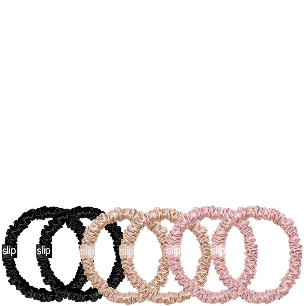 Slip Multi Slip Pure Silk Skinny Scrunchies (Various Colours) Hair Care