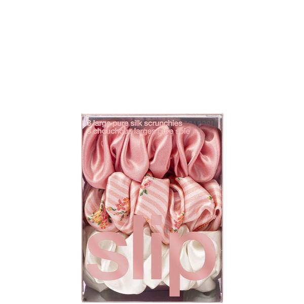 Slip Slip Pure Silk Large Scrunchies - Petal Hair Care