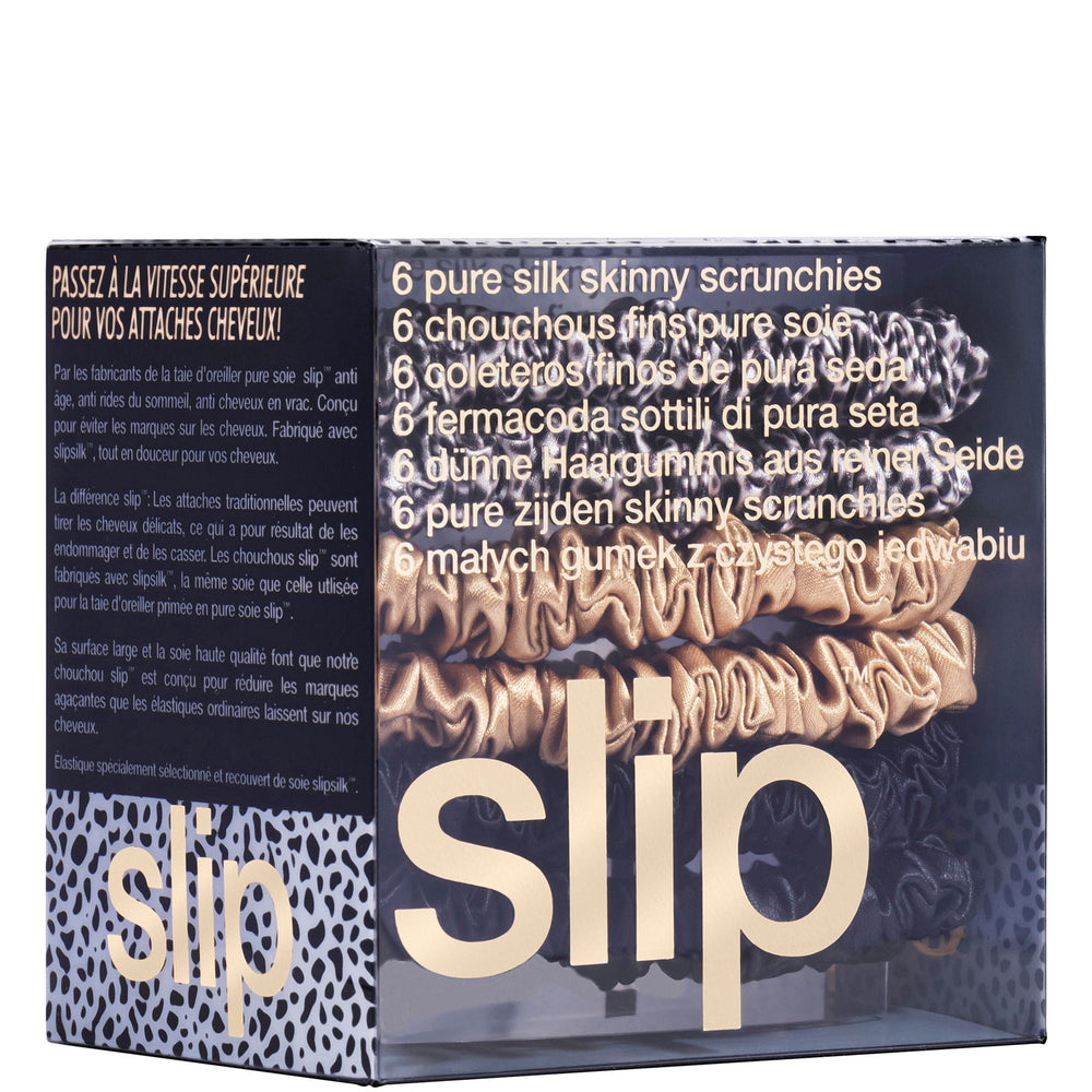 Slip Slip Pure Silk Skinny Scrunchies (Various Colours) Hair Care