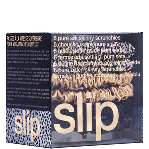 Slip Slip Pure Silk Skinny Scrunchies (Various Colours) Hair Care