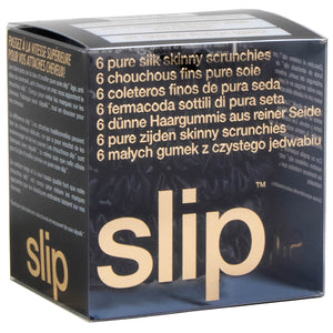 Slip Slip Pure Silk Skinny Scrunchies (Various Colours) Hair Care