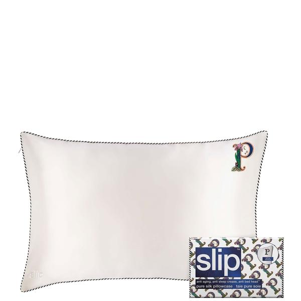 Slip Slip Pure Silk Initial Collection Queen Pillowcase (Various Options) Wellness