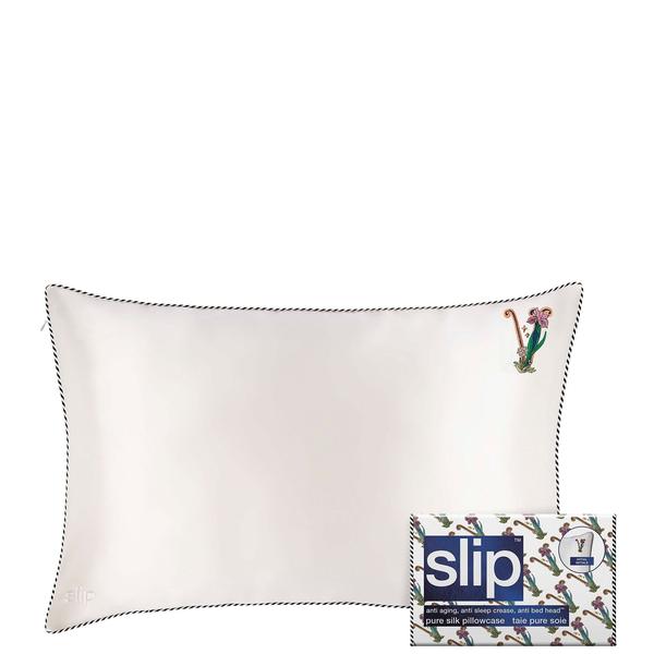 Slip Slip Pure Silk Initial Collection Queen Pillowcase (Various Options) Wellness