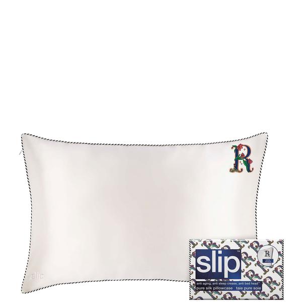 Slip Slip Pure Silk Initial Collection Queen Pillowcase (Various Options) Wellness