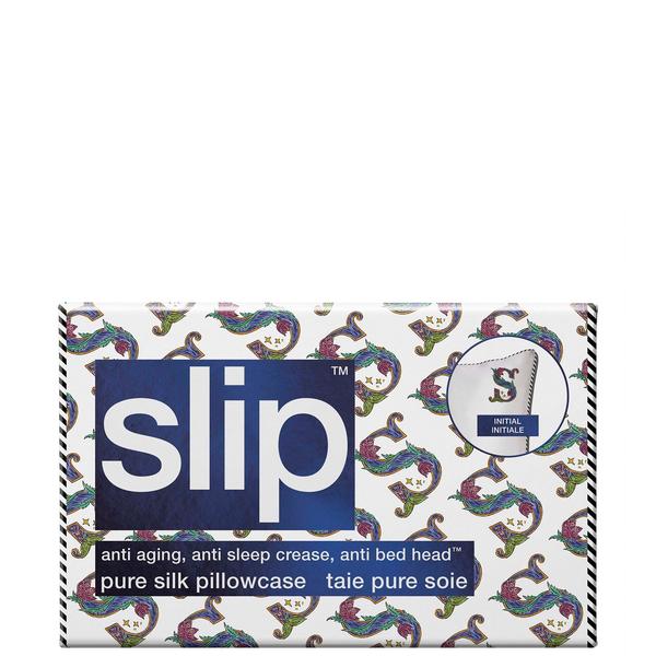 Slip Slip Pure Silk Initial Collection Queen Pillowcase (Various Options) Wellness