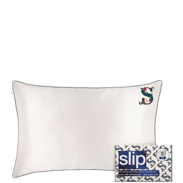 Slip Slip Pure Silk Initial Collection Queen Pillowcase (Various Options) Wellness