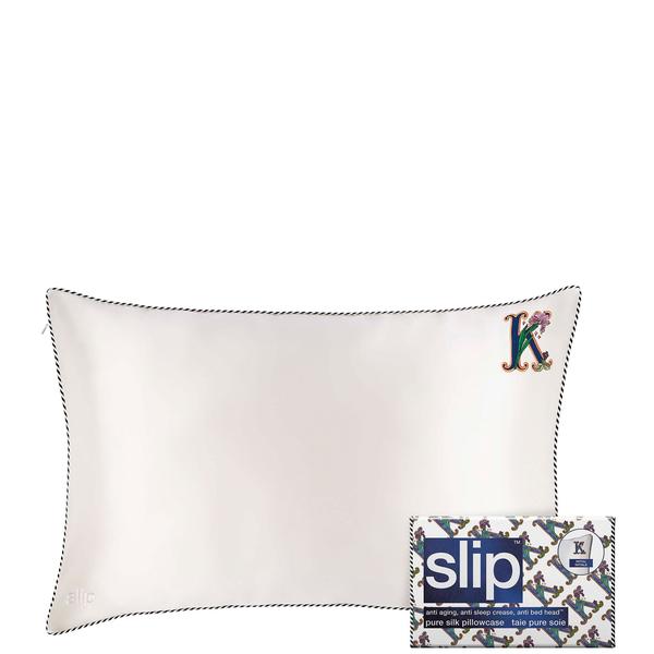 Slip Slip Pure Silk Initial Collection Queen Pillowcase (Various Options) Wellness