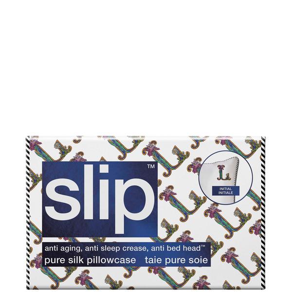 Slip Slip Pure Silk Initial Collection Queen Pillowcase (Various Options) Wellness