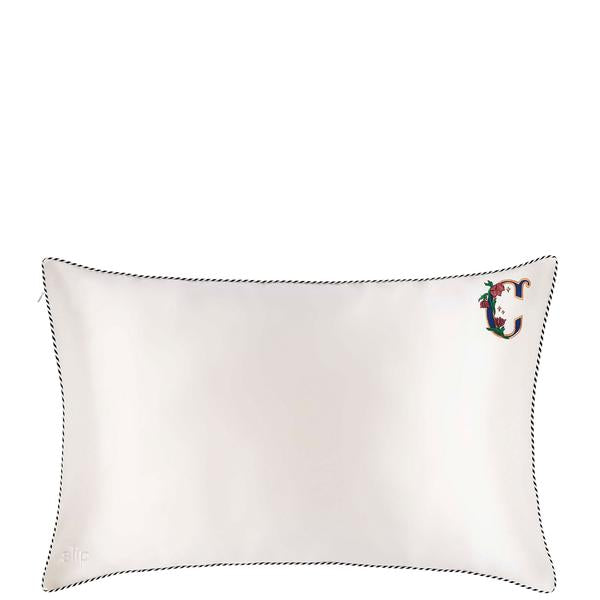 Slip Slip Pure Silk Initial Collection Queen Pillowcase (Various Options) Wellness