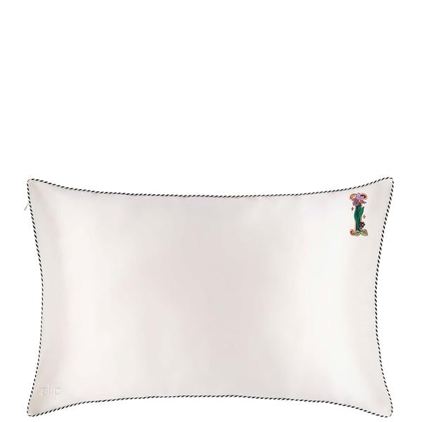 Slip Slip Pure Silk Initial Collection Queen Pillowcase (Various Options) Wellness