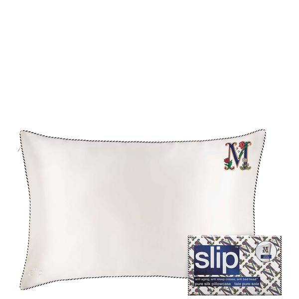 Slip Slip Pure Silk Initial Collection Queen Pillowcase (Various Options) Wellness