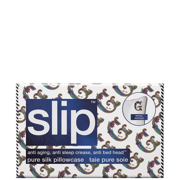 Slip Slip Pure Silk Initial Collection Queen Pillowcase (Various Options) Wellness