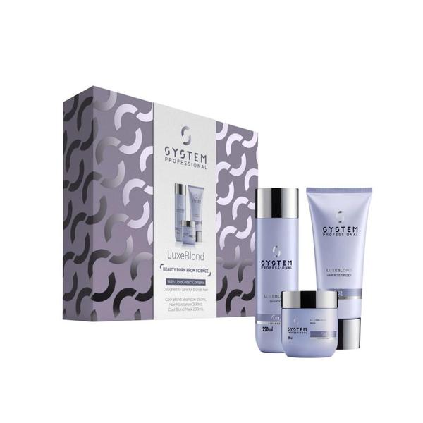 System Professional System Professional LuxeBlond Trio Pack - Limited Edition Gift Sets [Health and Beauty]