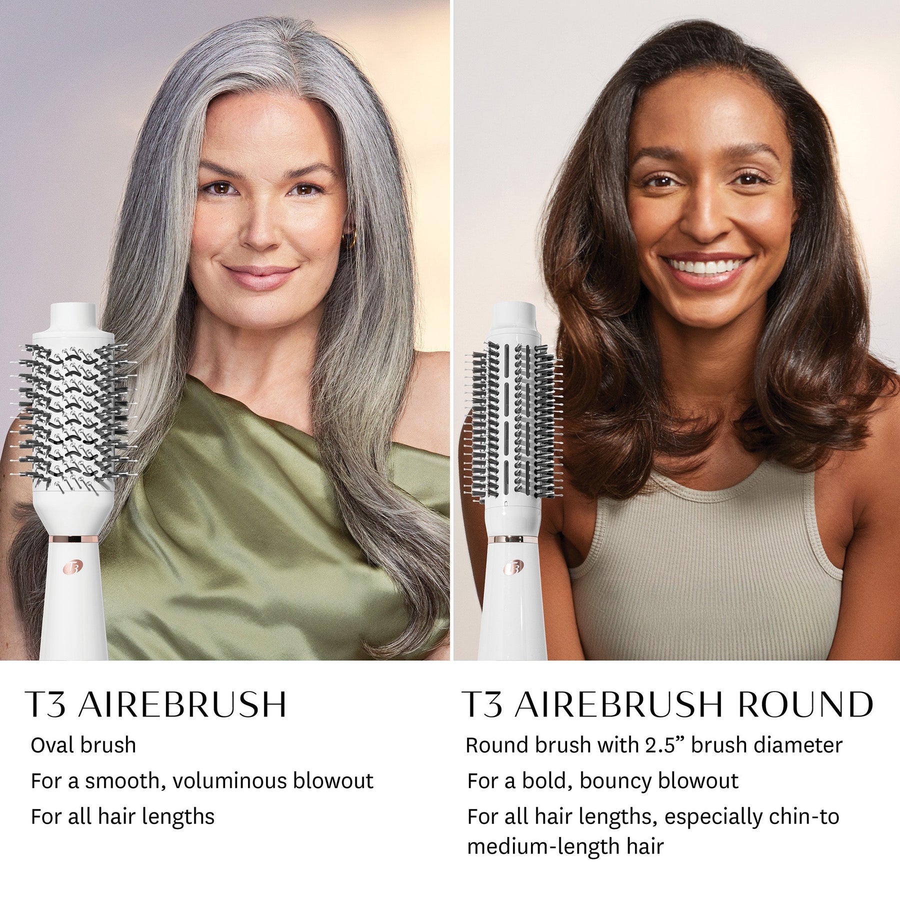 T3 T3 AireBrush Round One Step Hair Dryer Brush Hair Styling Products