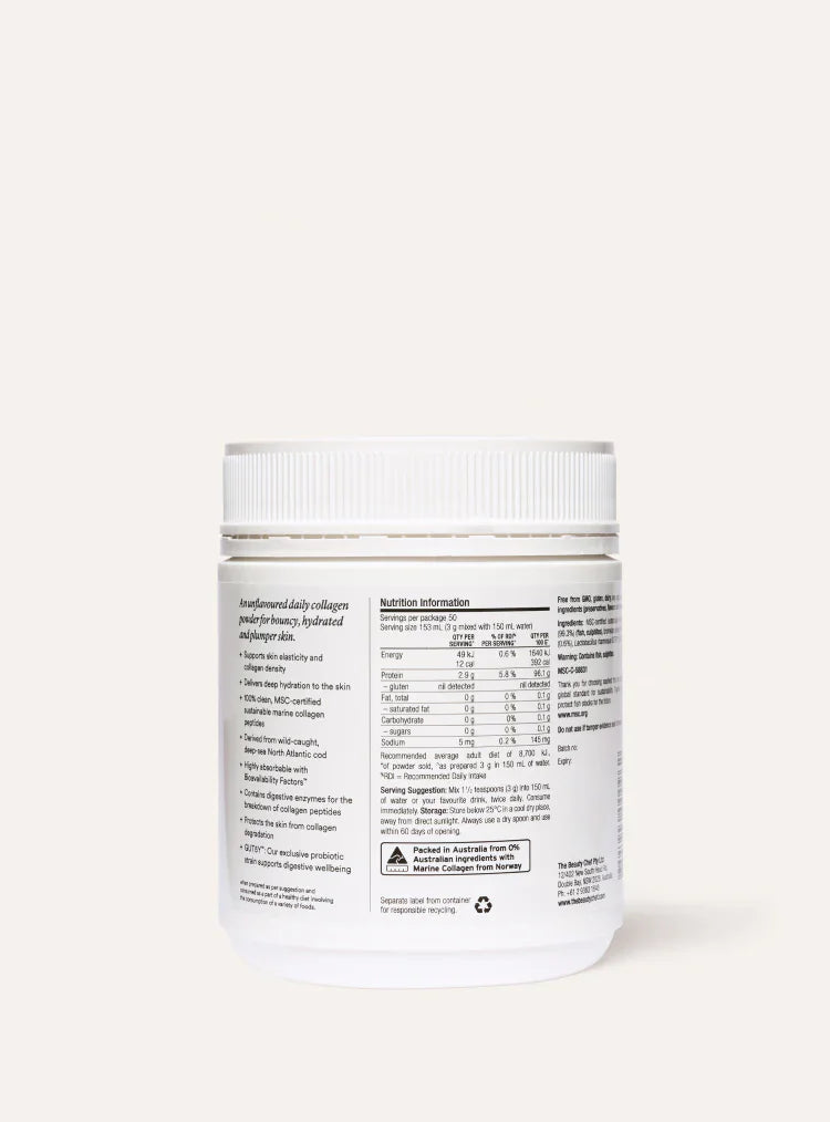 The Beauty Chef The Beauty Chef Deep Marine Collagen™ Unflavoured 150g Collagen Powder