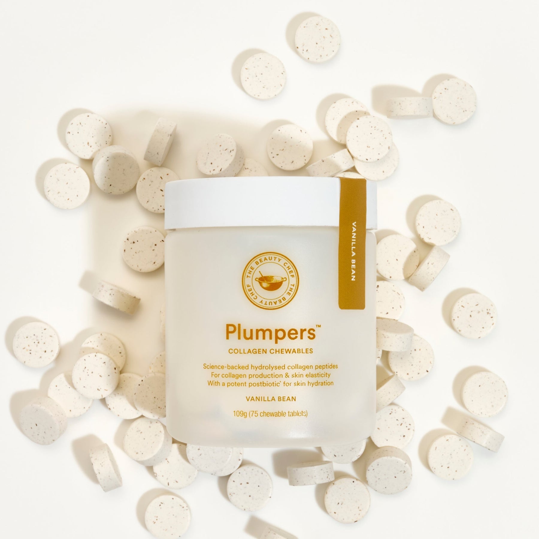 The Beauty Chef The Beauty Chef Plumpers Collagen Chewables Vanilla Bean