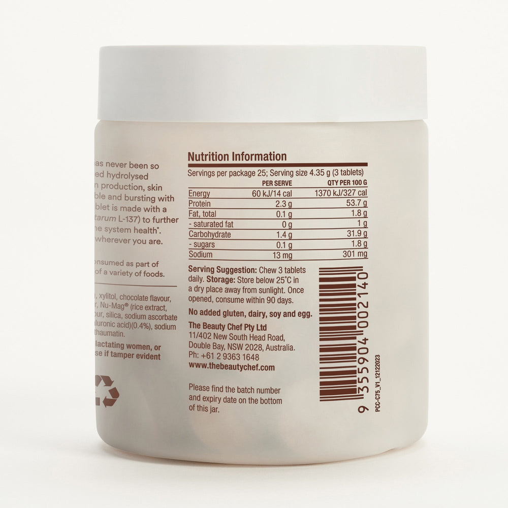 The Beauty Chef The Beauty Chef Collagen Plumpers Chocolate Gummies - 75 Gummies Wellness