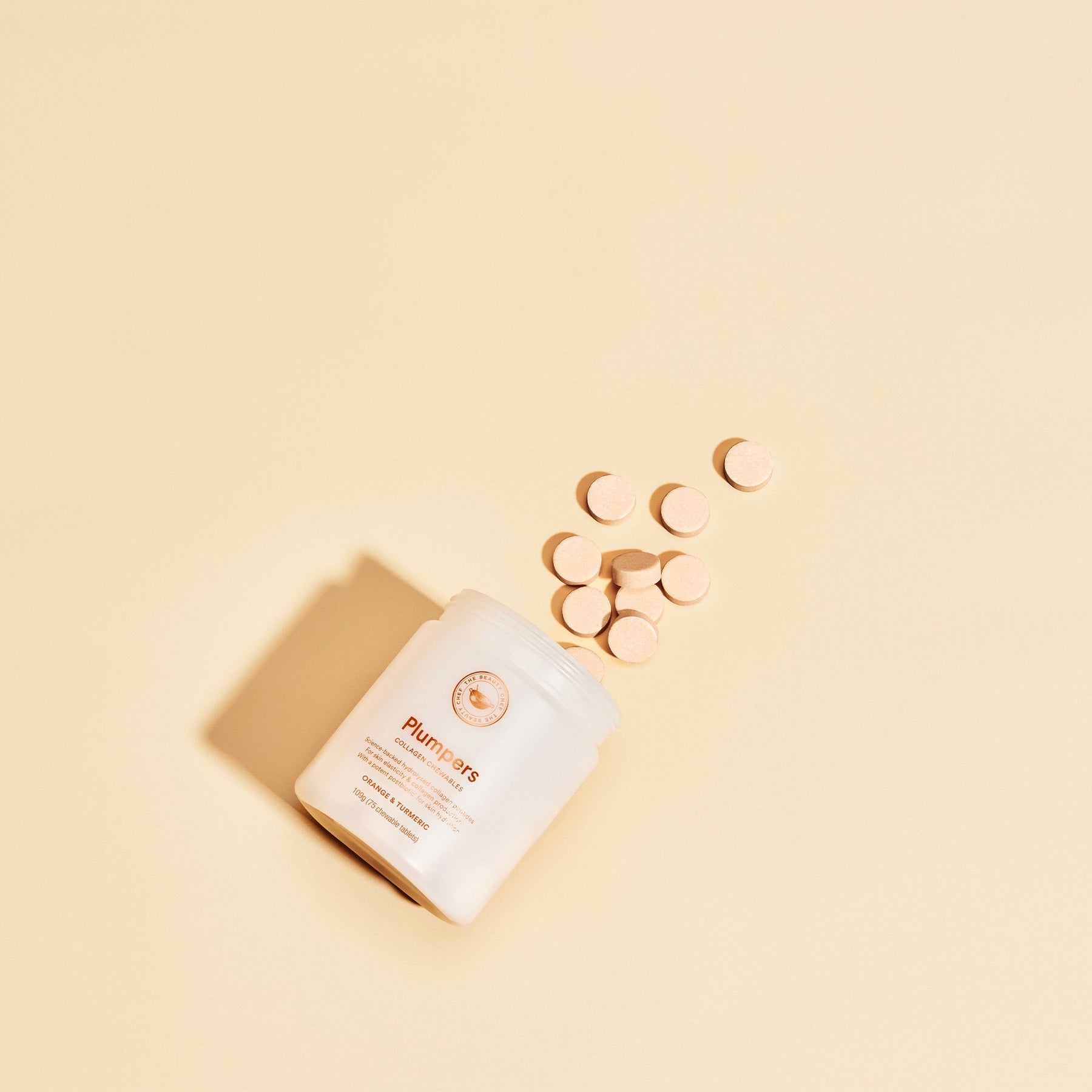The Beauty Chef The Beauty Chef Collagen Plumpers Orange and Tumeric Gummies -75 Gummies Wellness