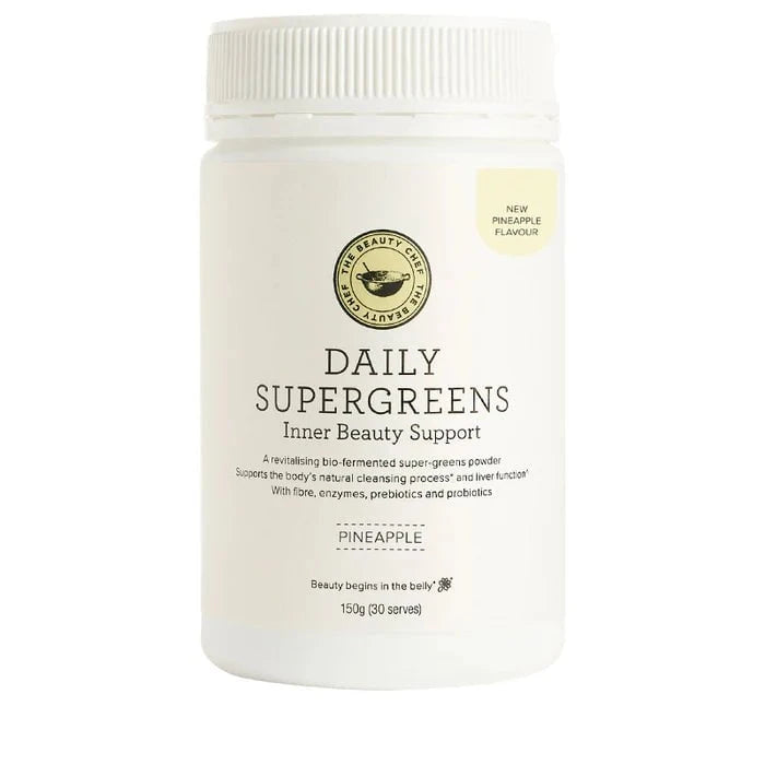 The Beauty Chef The Beauty Chef Daily Supergreens Pineapple Supplement Powder 150g Wellness