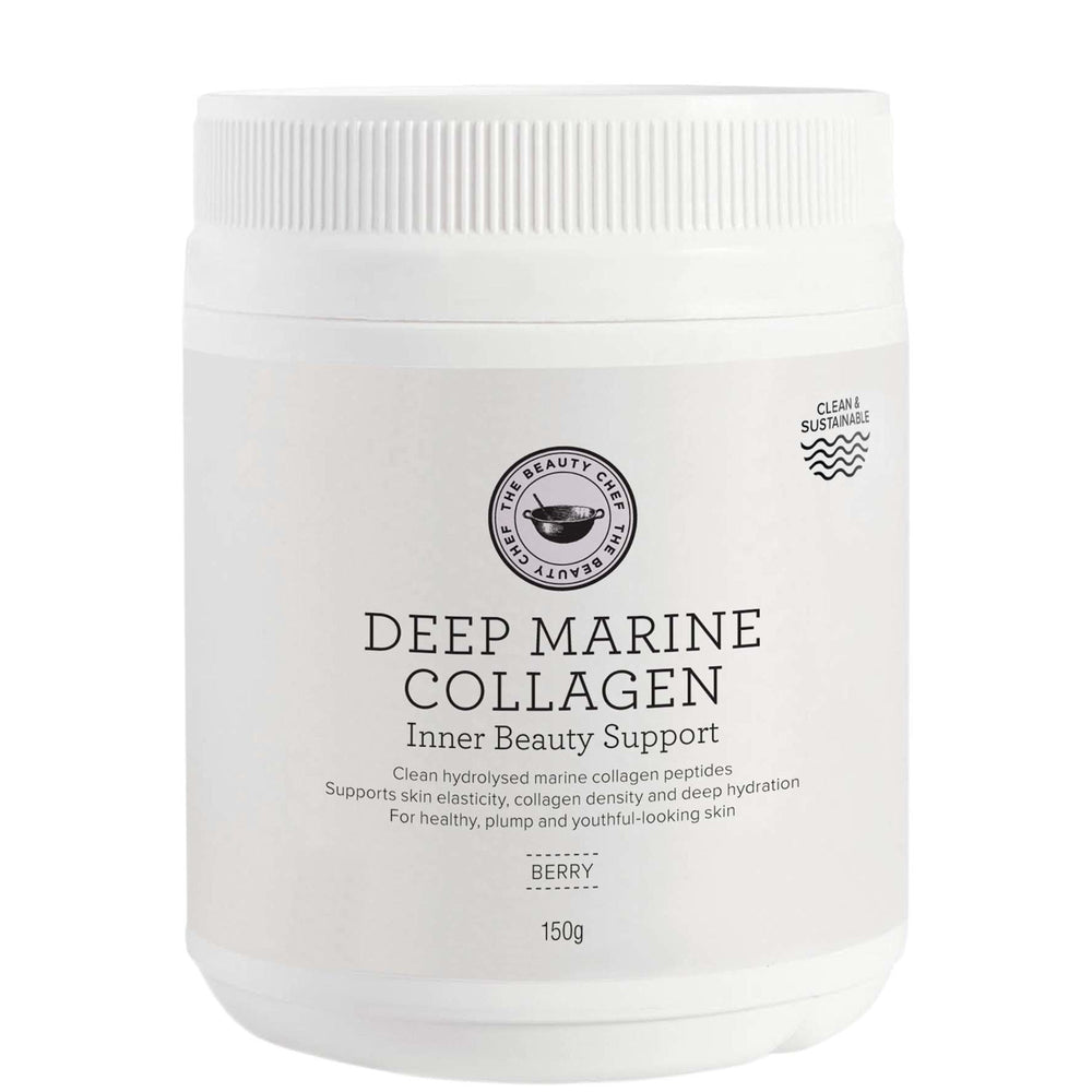 The Beauty Chef The Beauty Chef Deep  Marine Collagen Inner Beauty Support Berry 150g Wellness