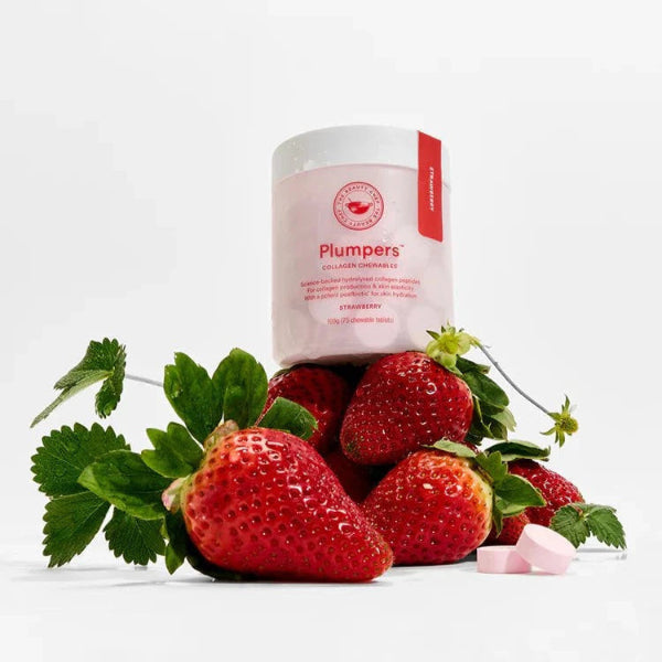 The Beauty Chef The Beauty Chef Plumpers Collagen Chewables Strawberry Wellness