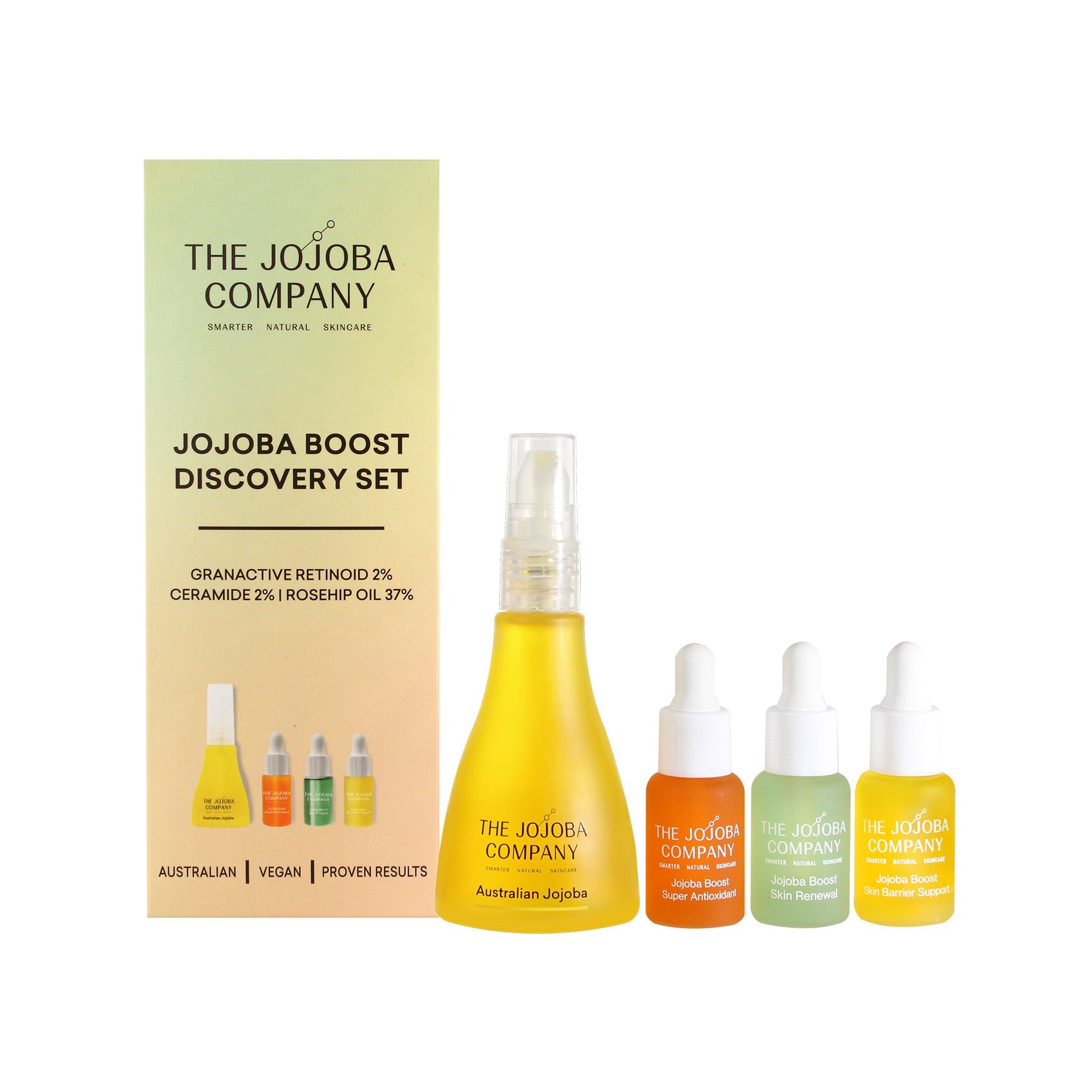 The Jojoba Company The Jojoba Company Jojoba Boost Discovery 4pc Set Beauty Sets & Kits