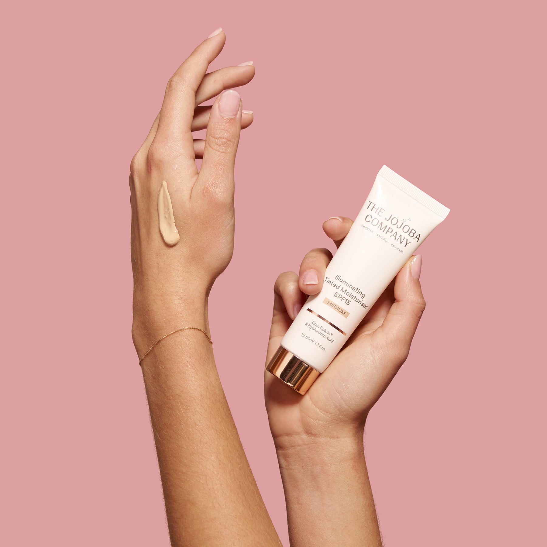 The Jojoba Company The Jojoba Company Illuminating Tinted Moisturiser - Medium 50ml Skin Care