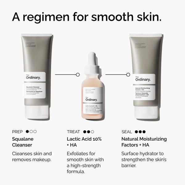 The Ordinary The Ordinary Lactic Acid 10% + HA 2% 30ml Exfoliators