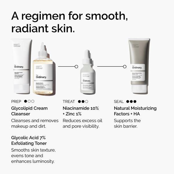 The Ordinary The Ordinary Niacinamide 10% + Zinc 1% 30ml Serums & Treatments