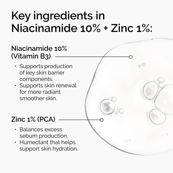 The Ordinary The Ordinary Niacinamide 10% + Zinc 1% 60ml Serums & Treatments