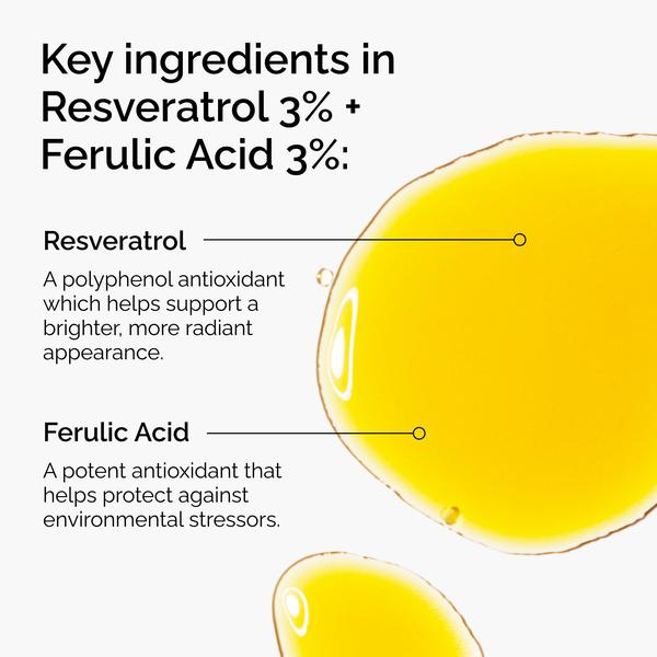 The Ordinary The Ordinary Resveratrol 3% + Ferulic Acid 3% 30ml Skin Care