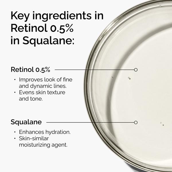 The Ordinary The Ordinary Retinol 0.5% in Squalane 30ml Vitamin A Serum