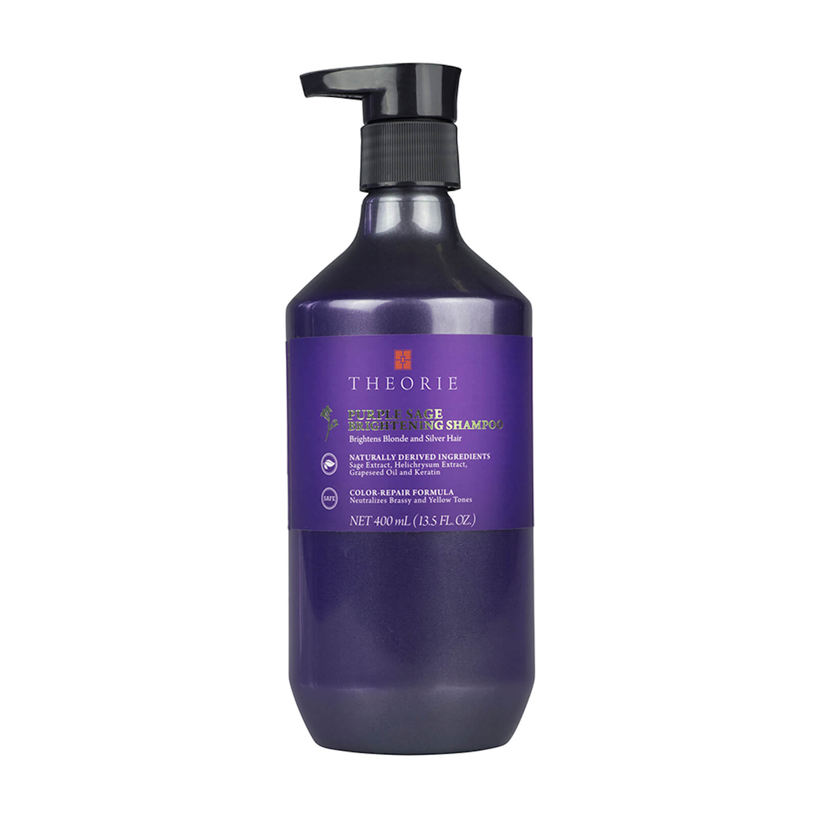 Theorie Theorie Purple Sage Brightening Shampoo 400ml Hair Care