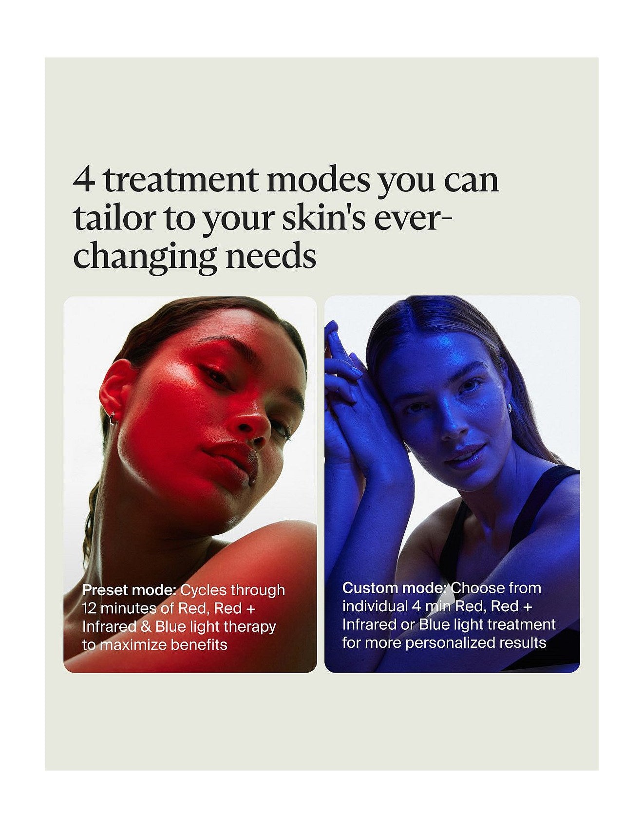 Therabody Therabody TheraFace LED Mask GLO LED Light Therapy