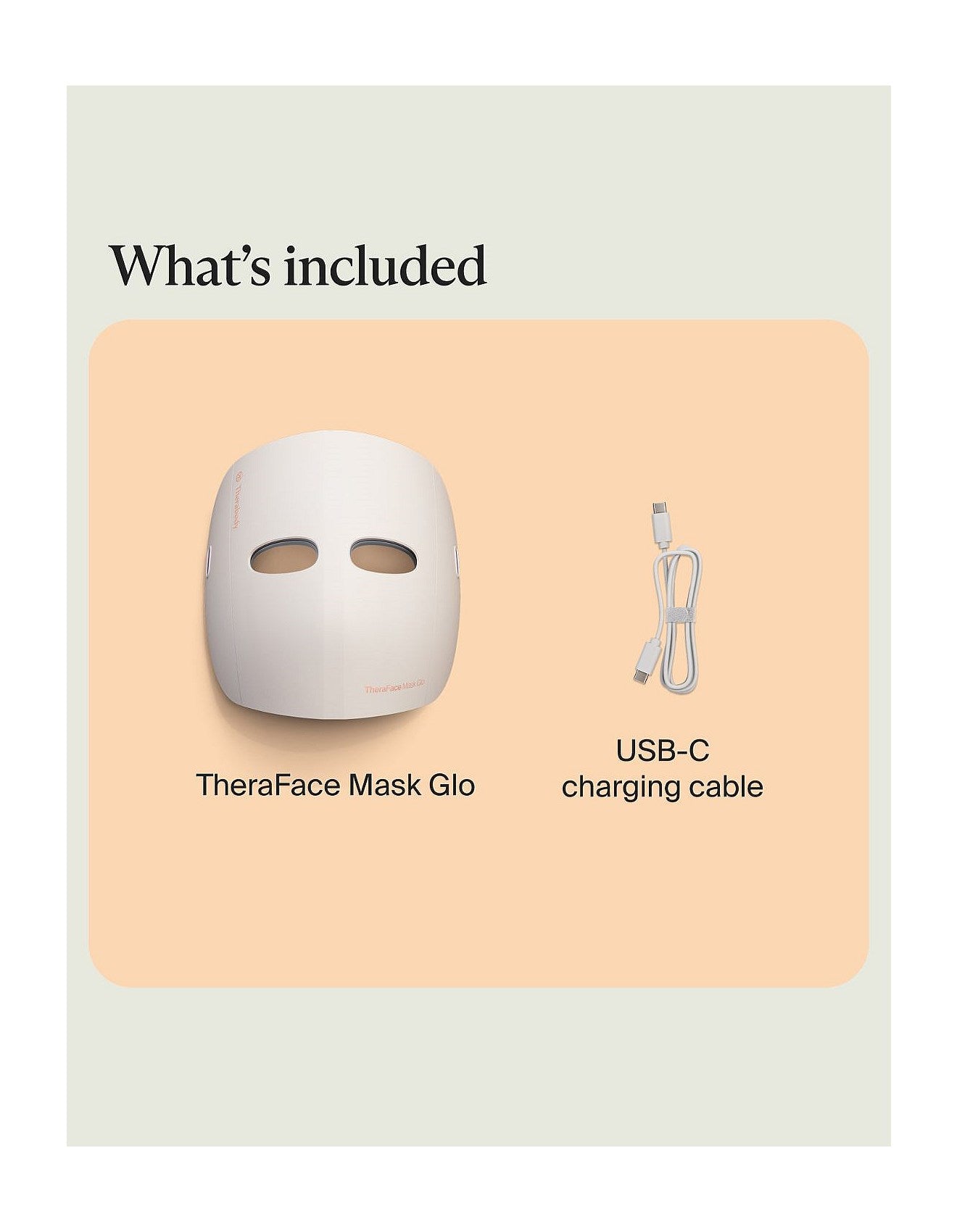 Therabody Therabody TheraFace LED Mask GLO LED Light Therapy