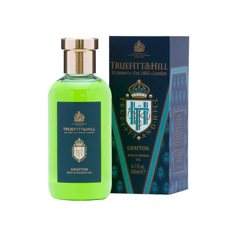 Truefitt & Hill Truefitt & Hill Grafton Bath & Shower Gel 200ml Body Care [Health and Beauty]