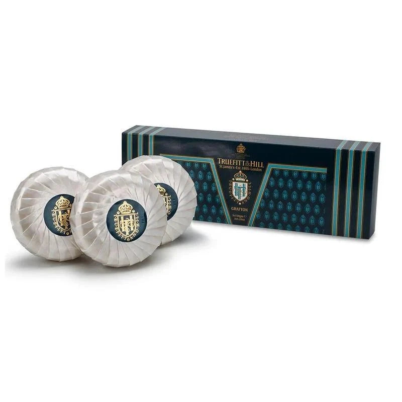 Truefitt & Hill Truefitt & Hill Grafton Triple Soap  3x150g Body Care [Health and Beauty]