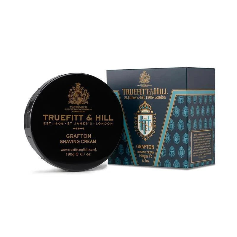 Truefitt & Hill Truefitt & Hill Grafton Shaving Cream Bowl 190g Shaving [Health and Beauty]