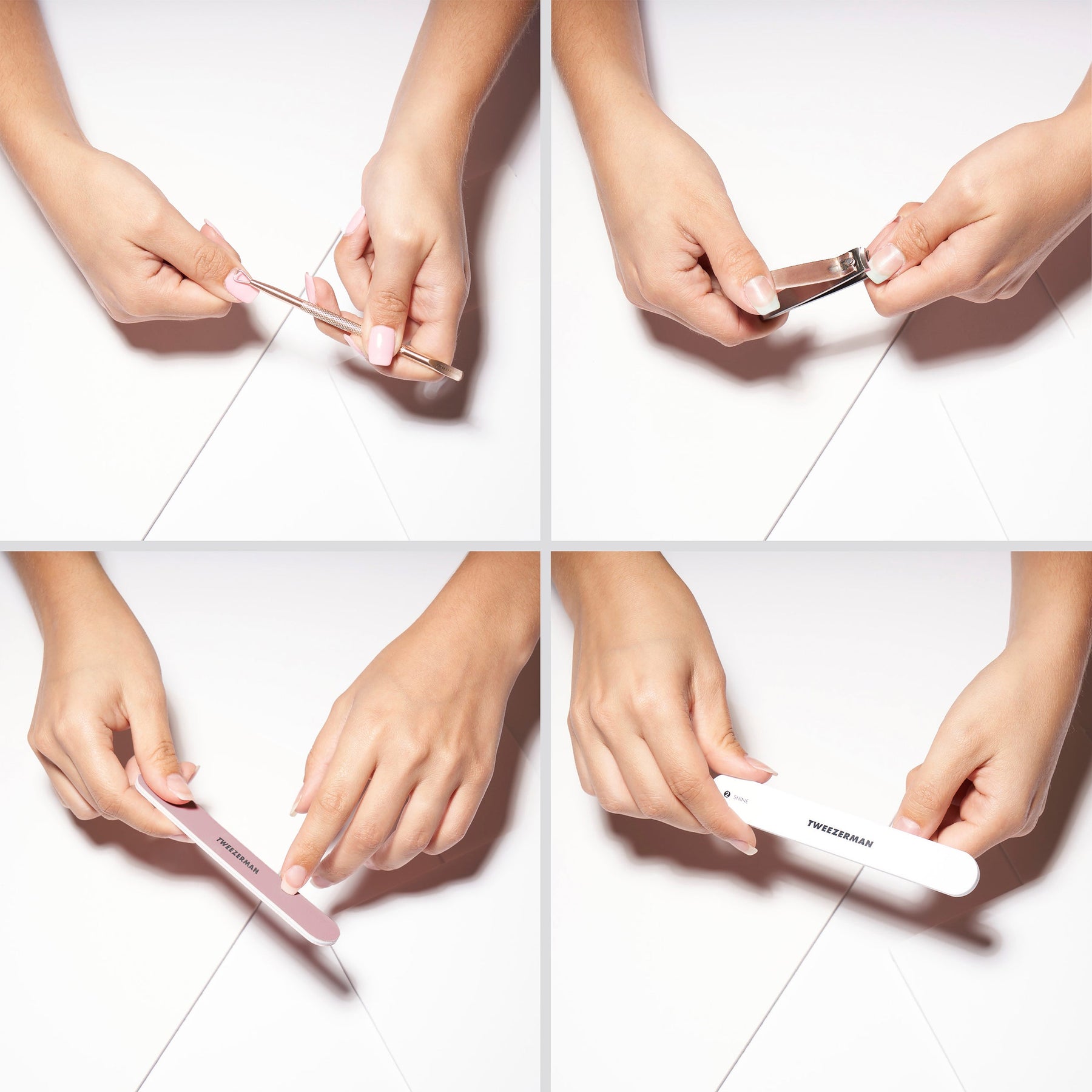 Tweezerman Tweezerman Rose Gold Manicure Kit Nail Care