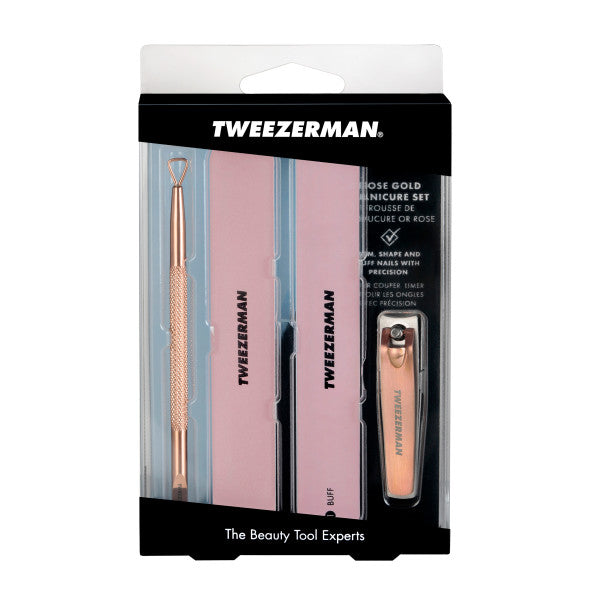 Tweezerman Tweezerman Rose Gold Manicure Kit Nail Care