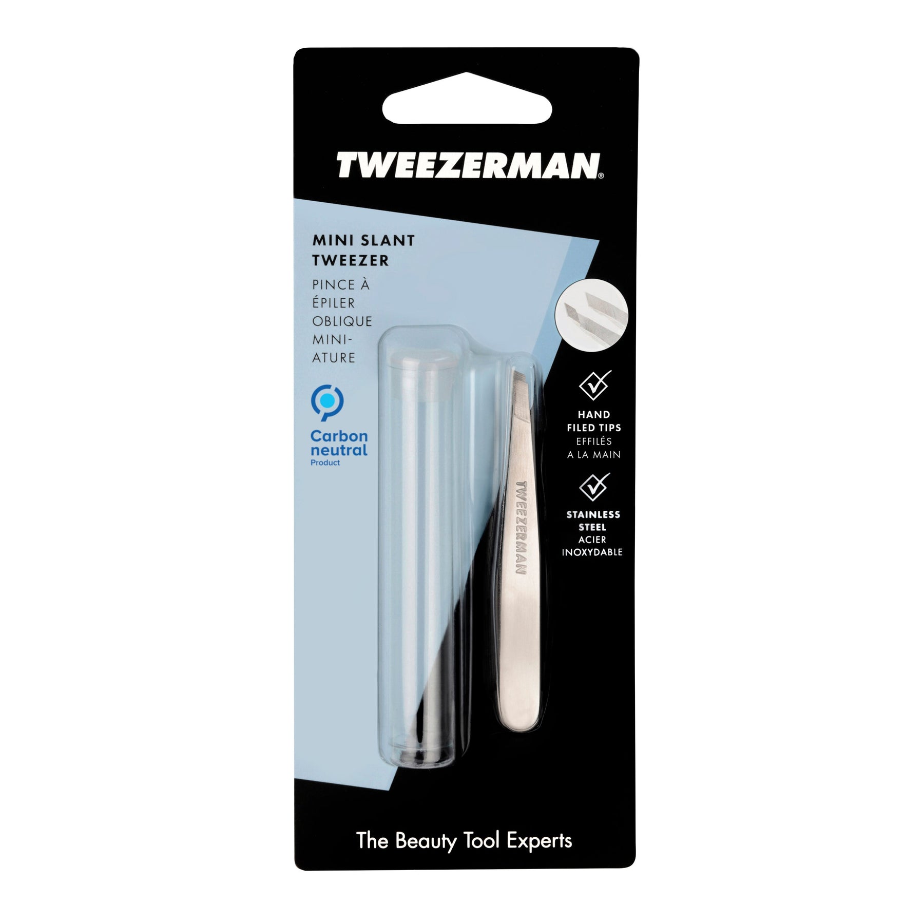 Tweezerman Tweezerman Mini Slant Tweezer Classic Tweezers