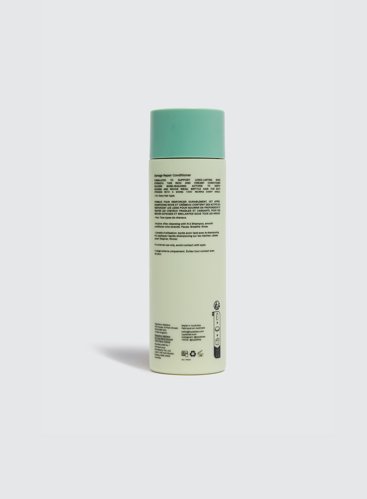 TYPEBEA TYPEBEA R.3 Damage Repair Conditioner 250ml Conditioner