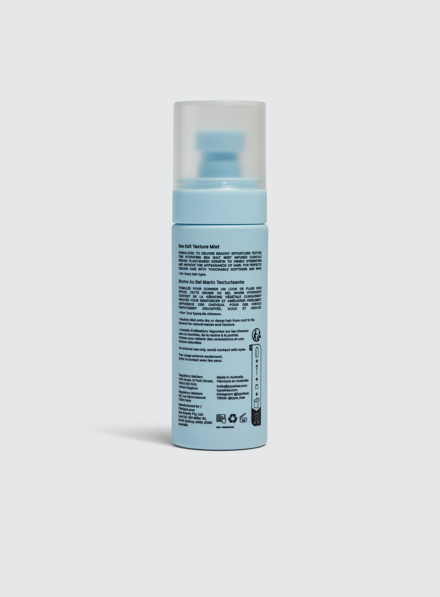 TYPEBEA TYPEBEA S.2 Sea Salt Texture Mist 100ml