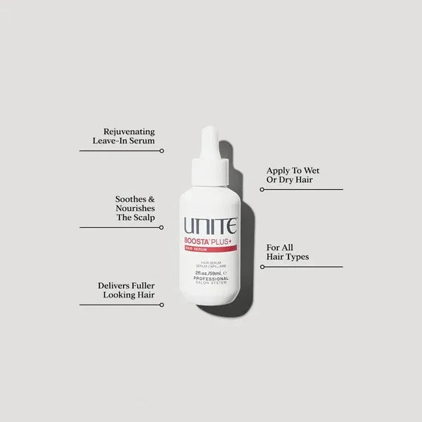 Unite Unite Boosta Plus Hair Serum 59ml Hair Oils & Serums