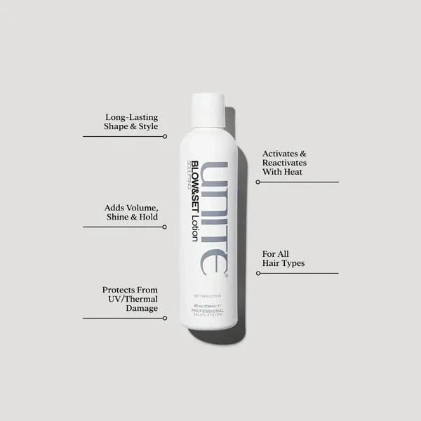 Unite Unite Blow and Set Sculpting Lotion 236ml Hair Styling Products