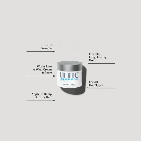 Unite Unite Conundrum Paste Styling Cream 57g Hair Styling Products